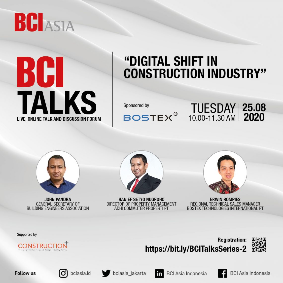 Video - BCI Talks Series 2 - Construction Plus Asia