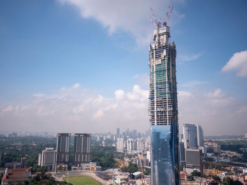 Malaysia Is Currently Constructing The Second Tallest Building In The World Construction Plus Asia